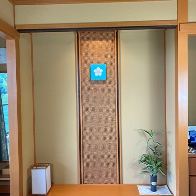 滋賀近江・桔梗紋パネル