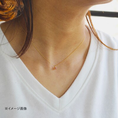 【4月誕生石 クォーツネックレス】SV925 K18プレーティング こだわりのバースストーン