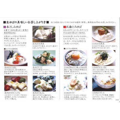 比叡山延暦寺御用達　生ゆば詰合せ10