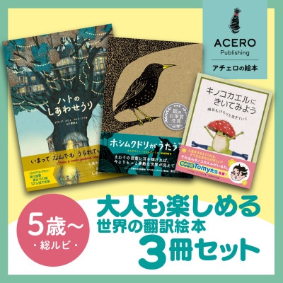 大人も楽しめる!イタリア・オランダ・イギリスの大人気翻訳絵本3冊セット