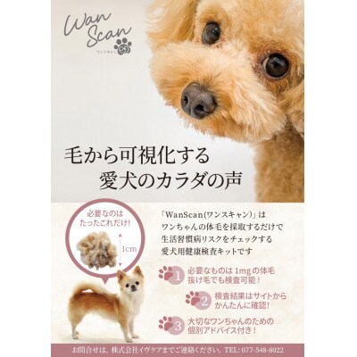 Wan Scan 愛犬用健康検査キット