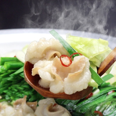 博多の人気2大鍋のセット「九州醤油もつ鍋」と「博多水炊き(切り身)」[No5354-0272]