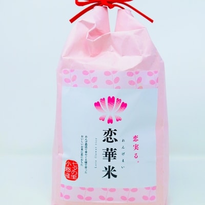 米 2kg れんげ栽培 恋華米 精米 コメ 白米[No5354-0344]