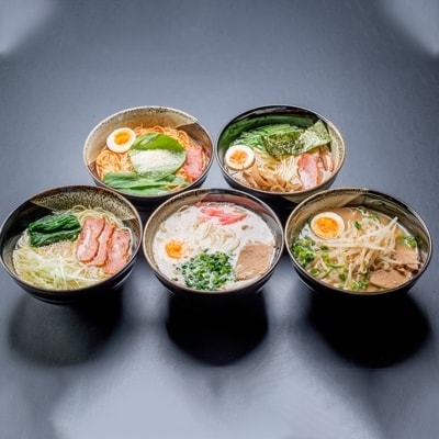 ラーメン 詰め合わせセット 5種 計20食入 醤油 豚骨 味噌 塩 トマト[No5354-0382]