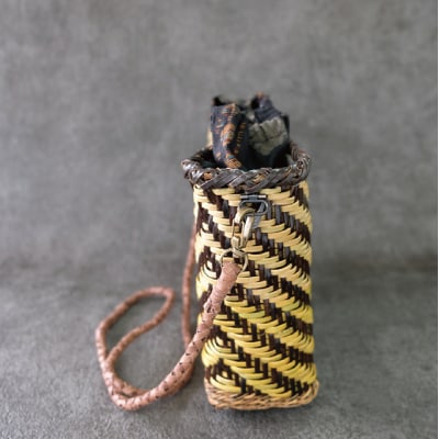 皮籐のショルダーバック[No5354-0123]