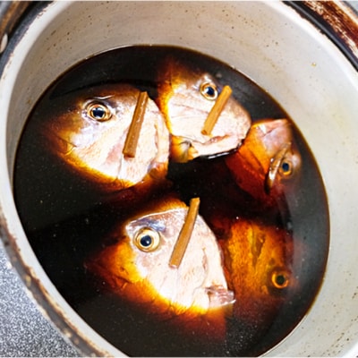 秘伝のタレで作る鯛のあら炊き 6パック