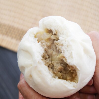 【定期便】志波まんじゅうの「肉まんじゅう」15個入り(酢醤油付)3ヵ月