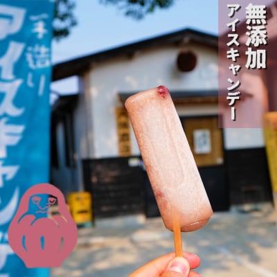 【定期便】小郡 夏の風物詩 もりやまの無添加アイスキャンディー 20本入　3回定期便