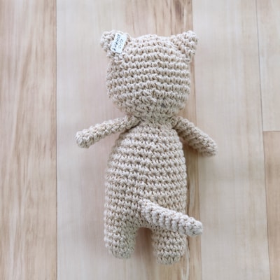 雑貨 ほっこり寄り添う あみぐるみセット ねこちゃん[No5354-0236]