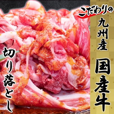 お肉屋さん自慢の特製ダレに漬け込んだ九州産・国産牛のプルコギ1.2kg(小分け600g×2パック)