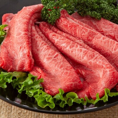 訳あり A4～A5 博多和牛 赤身 霜降り しゃぶしゃぶ すき焼き400g[No5354-0558]