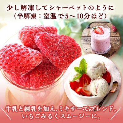 【訳あり】冷凍いちご いちご 1kg入り[No5354-2231]