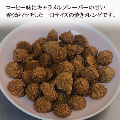 【低糖質】手作り コーヒー焼きメレンゲ 50g入り 4パックセット[No5354-2212]