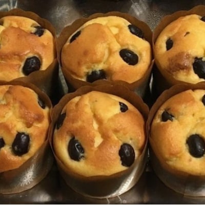 【低糖質】手作り黒豆大豆粉マフィン マフィン[No5354-2192]