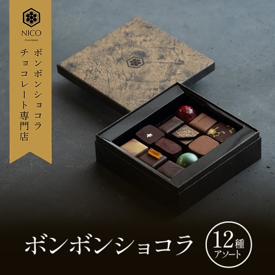 ボンボンショコラ12種アソート/NICOchocolaterie[No5354-2283]