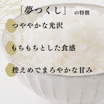 定期便 3回 特別栽培米 福岡県 小郡産 夢つくし 5kg 米[No5354-2296]