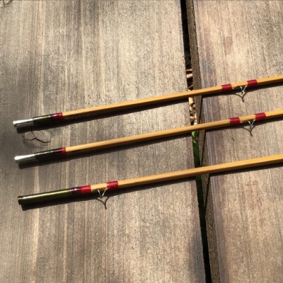 釣り バンブーフライロッド(渓流釣りの釣り竿)[No5354-2421]