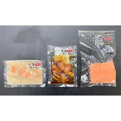 玄海サーモンづくし　