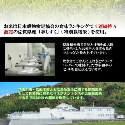 (一粒庵)博多和牛ごはん 125g×6食セット