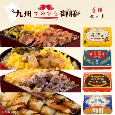 九州てのひら御膳 4種セット(冷凍)