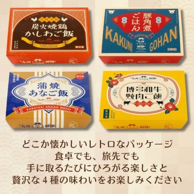 九州てのひら御膳 4種セット(冷凍)