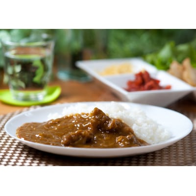 佐賀牛スジカレーと佐賀牛合挽煮込みハンバーグ各2個セット