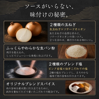 佐賀牛合挽ハンバーグ 140g×6個