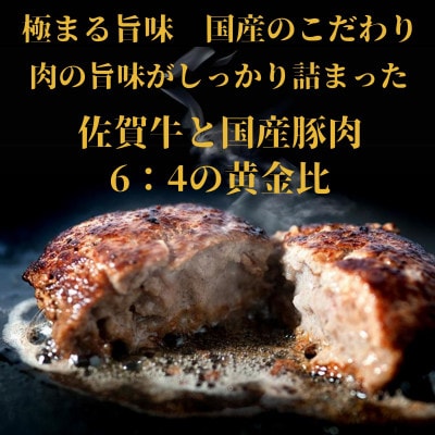 佐賀牛合挽ハンバーグ 140g×6個