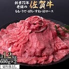 創業81年老舗の佐賀牛切り落とし1.2kg