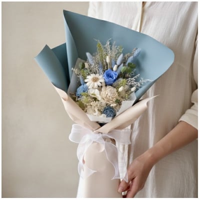 For You|想いを手渡す 枯れない花束(ブルー)