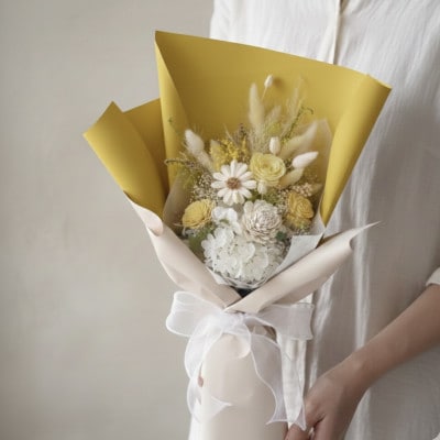 For You|想いを手渡す 枯れない花束(イエロー)