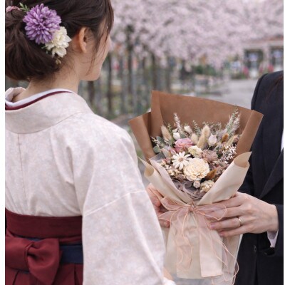 For You|想いを手渡す 枯れない花束(ブラウン)