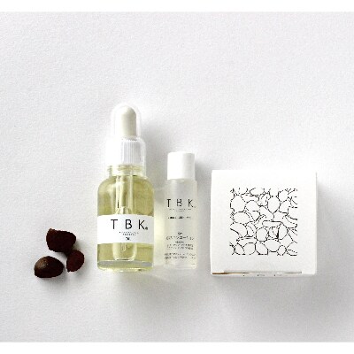 TBKの基礎化粧品・椿油入りの洗顔石鹸&椿オイル&ナノ技術で生まれた化粧水