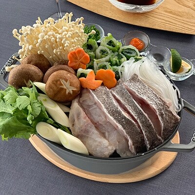 irodoriからつ 四季の返礼品 ～冬～ マハタ鍋8人前セット