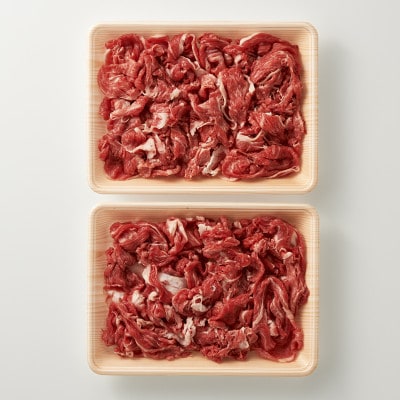 2023年1月発送開始『定期便』艶さし!佐賀牛切り落とし1kg(500g×2p)(唐津市)全6回