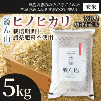 【小粒で旨みのある味わい】ヒノヒカリ(玄米)5kg×1袋