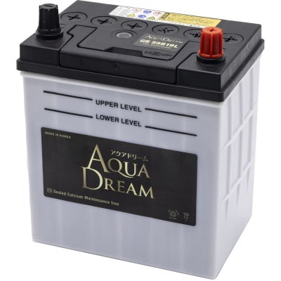 AQUADREAM GOLD 自動車始動用バッテリー 充電制御車対応  55B19L 1個