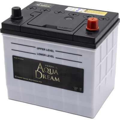AQUADREAM GOLD 自動車始動用バッテリー 充電制御車対応  90D23L 1個