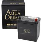 AQUADREAM GOLD 自動車始動用バッテリー ISS車対応  M-55 1個