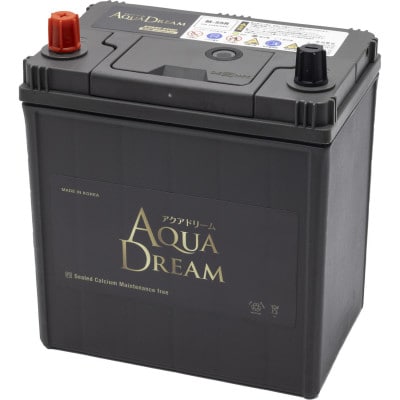 AQUADREAM GOLD 自動車始動用バッテリー ISS車対応  M-55R 1個