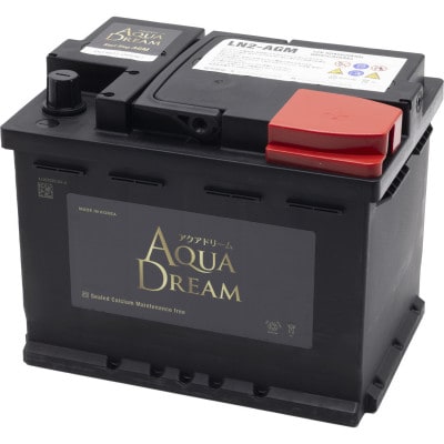 AQUADREAM GOLD 自動車始動用バッテリー 欧州車用 LN2 AGM 1個