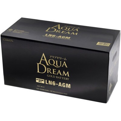 AQUADREAM GOLD 自動車始動用バッテリー 欧州車用 LN6 AGM 1個