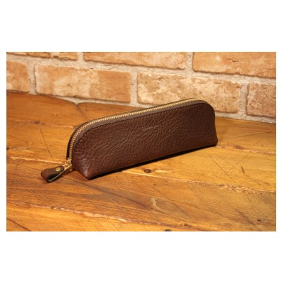 三角ペンケース(チョコ)