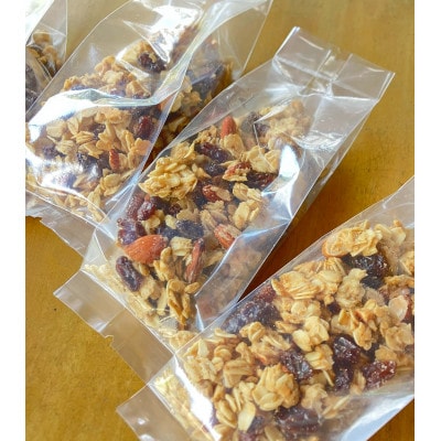 発酵バー2種(プレーン、麻炭)と米粉のグラノーラセット