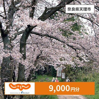 【じゃらんふるさと納税クーポン】 奈良県天理市でつかえる9,000円 クーポン
