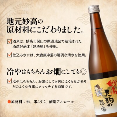 妙高 天狗の隠し酒720ml 2本セット(新潟県妙高市)