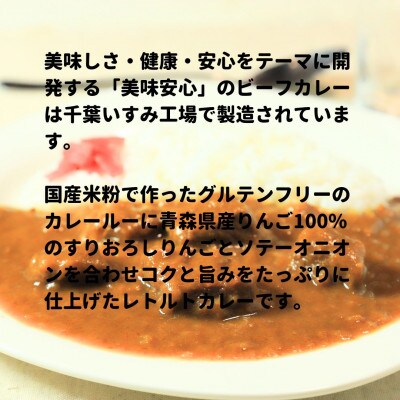 美味安心ビーフカレーレトルト　1人前190g×6個
