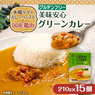 美味安心グリーンカレーレトルト　15箱