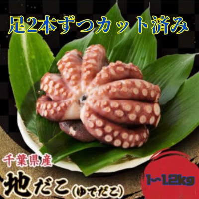 地だこカット(ゆでだこ) 1～1.2kg