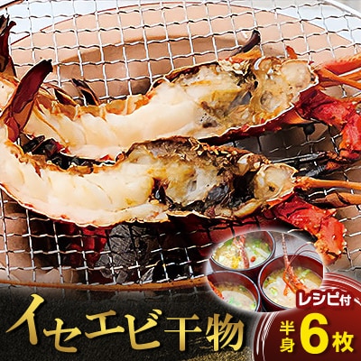 イセエビ干物セット(半身×6)　海の直売所 アルファ